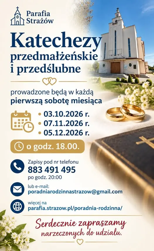 Katechezy przedślubne 2026